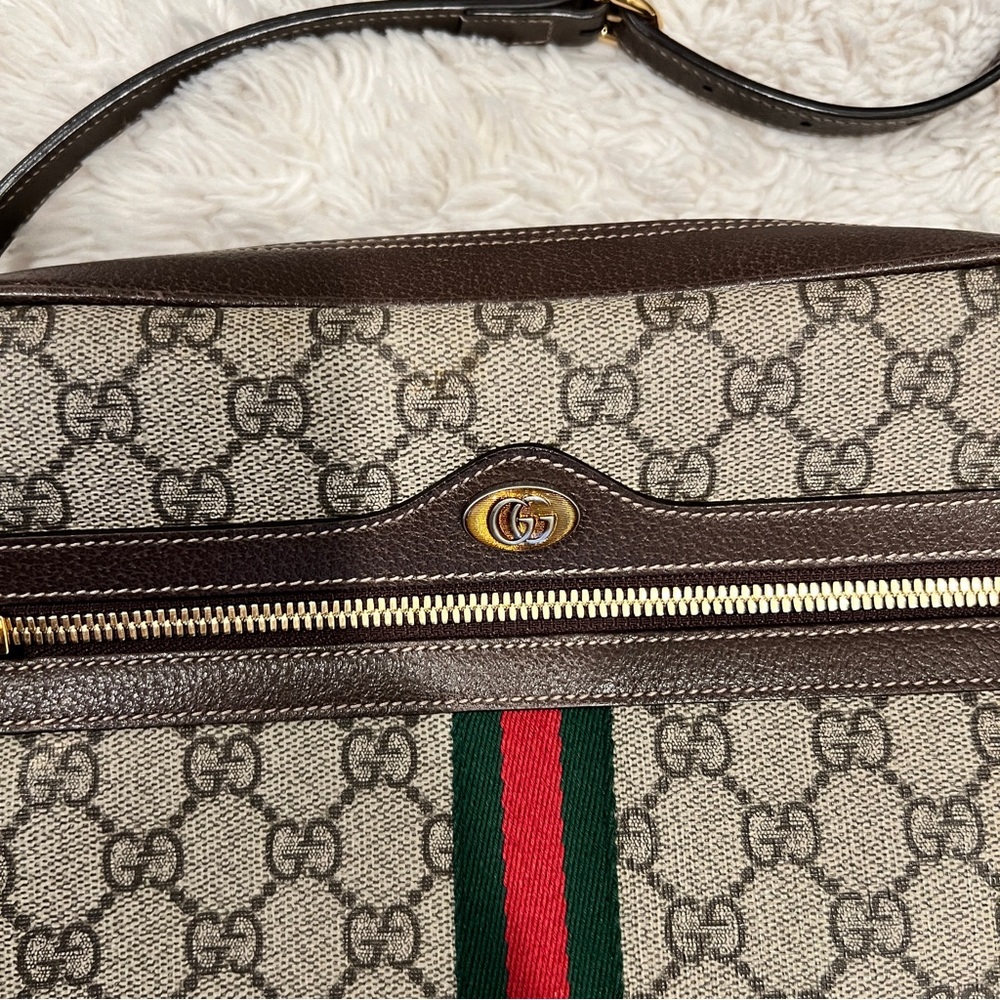 Gucci Ophidia GG Supreme small shoulder bag - Picture 6 of 16